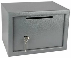 Stalowy sejf wrzutowy z zamkiem mechanicznym  RS.25.FK
