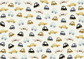 Fototapeta – Kolorowe samochody (196x136 cm)