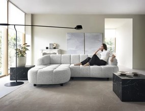 Narożnik VELPA S z elektryczną regulacją siedziska Lewostronny wolnostojący w tkaninie PUENTE 80 WERSAL