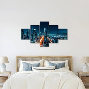 Obraz  - Noc w Dubaju (125x70 cm)