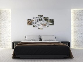 Obraz wodospadów (125x70 cm)