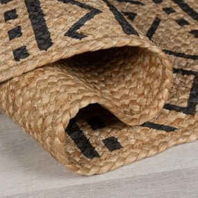 Naturalny dywan z juty 120x170 cm Luis – Flair Rugs