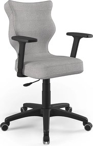 Ergonomiczne krzesło dla nauczycieli Uni rozmiar 6-7 podstawa czarna