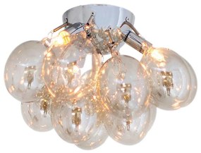 ByRydens 4200660-5503 - Plafon GRANDE 3xG9/4W/230V dymny/brązowy