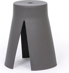 Plastikowy stołek RIKO, szary