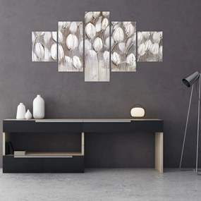 Obraz - Ułożone tulipany (125x70 cm)