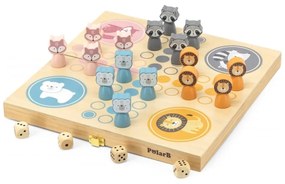 Viga polarb drewniana gra ludo chińczyk