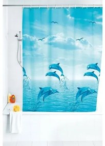 Wenko Zasłona prysznicowa Dolphin, 180 x 200  cm