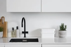 SmartStore Plastikowy kosz na odpady organiczne Collect, biały, 5 l