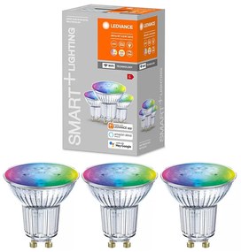 ZESTAW 3x LED RGBW Żarówka ściemnialna SMART+ GU10/4,9W/230V 2700K-6500K - Ledvance