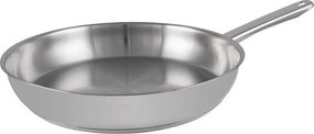 Patelnia COSY & TRENDY Daily ze stali nierdzewnej 28 cm na wszystkie rodzaje kuchenek indukcyjnych, aluminiowe dno, stalowy uchwyt, piekarnik 200°C