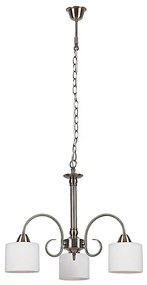 Rabalux 7275 - Żyrandol EDITH 3xE27/60W/230V brąz