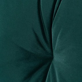 Sofa z Funkcją Spania SEUL Rozkładana Dwuosobowa Welurowa Zielona Nowoczesna do Salonu