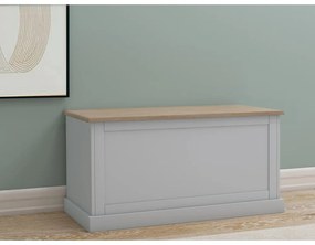 Szara skrzynia 90x45 cm Binz – Støraa