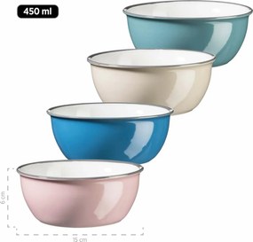 Mäser Zestaw naczyń stołowych 16 szt. MAILA – mieszanka kolorów naftowych