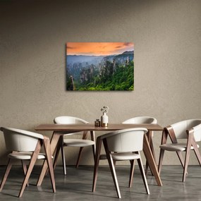 Obraz - Narodowy Park Leśny Zhangjiajie (70x50 cm)