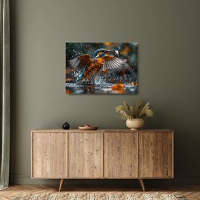 Obraz na szkle - Styczeń (70x50 cm)