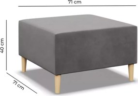Pufa Stivo – nowoczesna pufa do salonu i sypialni