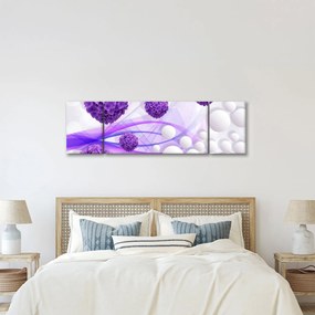 Zdjęcie - Kulki, kulki, kwiaty, ... (170x50 cm)