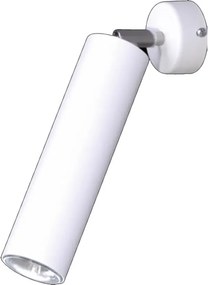 Biały metalowy ruchomy kinkiet tuba - A739 L2-W10