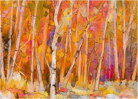 Obraz - Jesienny las (70x50 cm)