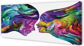 Duży obraz na płótnie Ludzie i Mazy