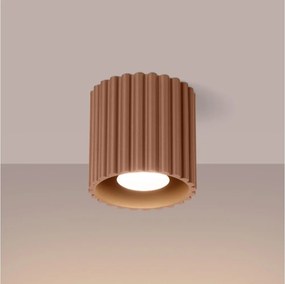 Brilagi - Oprawa punktowa LED SFERA 1xGU10/10W/230V, śr. 10 cm, brązowa