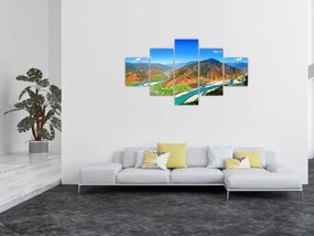 Obraz - Rzeka Jangcy (125x70 cm)