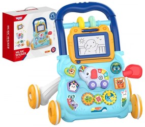Woopie baby interaktywny chodzik pchacz muzyczny + znikopis