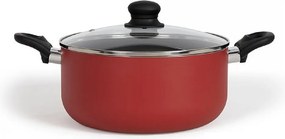 Rondel Aluminium 28cm z Powłoką Nieprzywierającą z Odpornymi na Ciepło Uchwytami - Livoo MEP151R