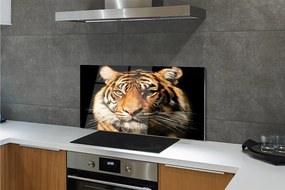 Panel szklany do Kuchni Skradający się Drapieżnik