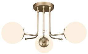 Lampa sufitowa w kolorze złota Squid Lighting Star, wys. 34 cm