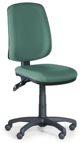 Krzesło biurowe ATHEUS bez podłokietników, zielone