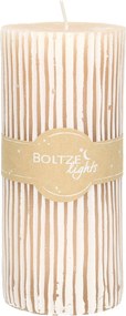 Świeca Renee 15cm beige