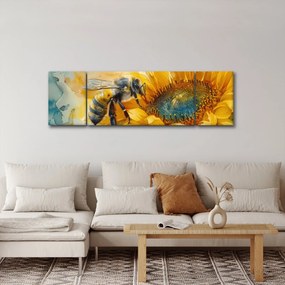 Obraz - Pszczoła, akwarela (170x50 cm)