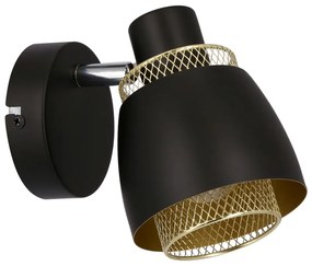 Czarny kinkiet Aleksandria – Candellux Lighting