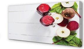 Obraz drukowany na płótnie Zdrowy Koktajl Warzywno-Owocowy