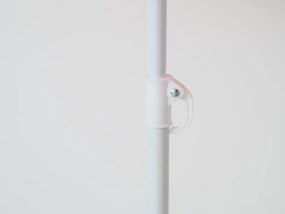 Parasol PALM BEACH 180 cm, czerwony