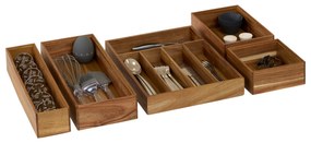 Drewniany organizer TIDY SMART, 15 x 38 x 7 cm