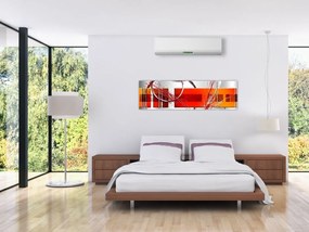 Abstrakcyjny obraz (170x50 cm)