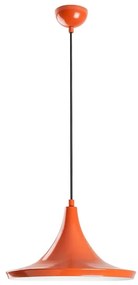 Żyrandol na lince TOM 1xE27/40W/230V pomarańczowy