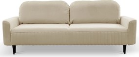 Masseno Sofa FILO z funkcją spania i pojemnikiem na pościel - Kremowy - VELLUTO 2