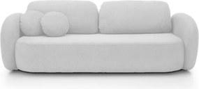 Sofa OLIO z funkcja spania i pojemnikiem BIAŁY ARAGON 01