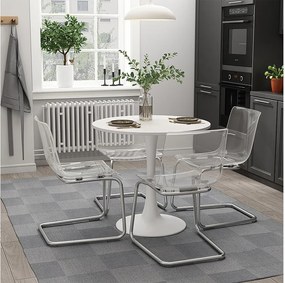 Stół do jadalni biały 80x80x74 carl