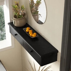 Wisząca półka z szufladami, nowoczesna szafka loftowa do salonu i sypialni, montowana na ścianie