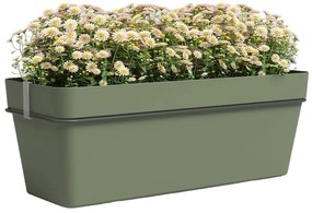 Wisząca/samonawadniająca doniczka z plastiku z recyklingu 50 cm Capri – Artevasi