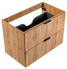 Szafka pod umywalkę ADEL OAK 82 80cm dąb wotan COMAD