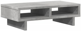 Nadstawka na monitor z przegródkami beton - Izora