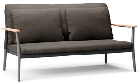 Ciemnoszara sofa ogrodowa Ray – Diphano