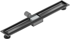 Mexen Flat korpus do odpływu liniowego 80 cm, gun gray szczotkowany - 1E15080